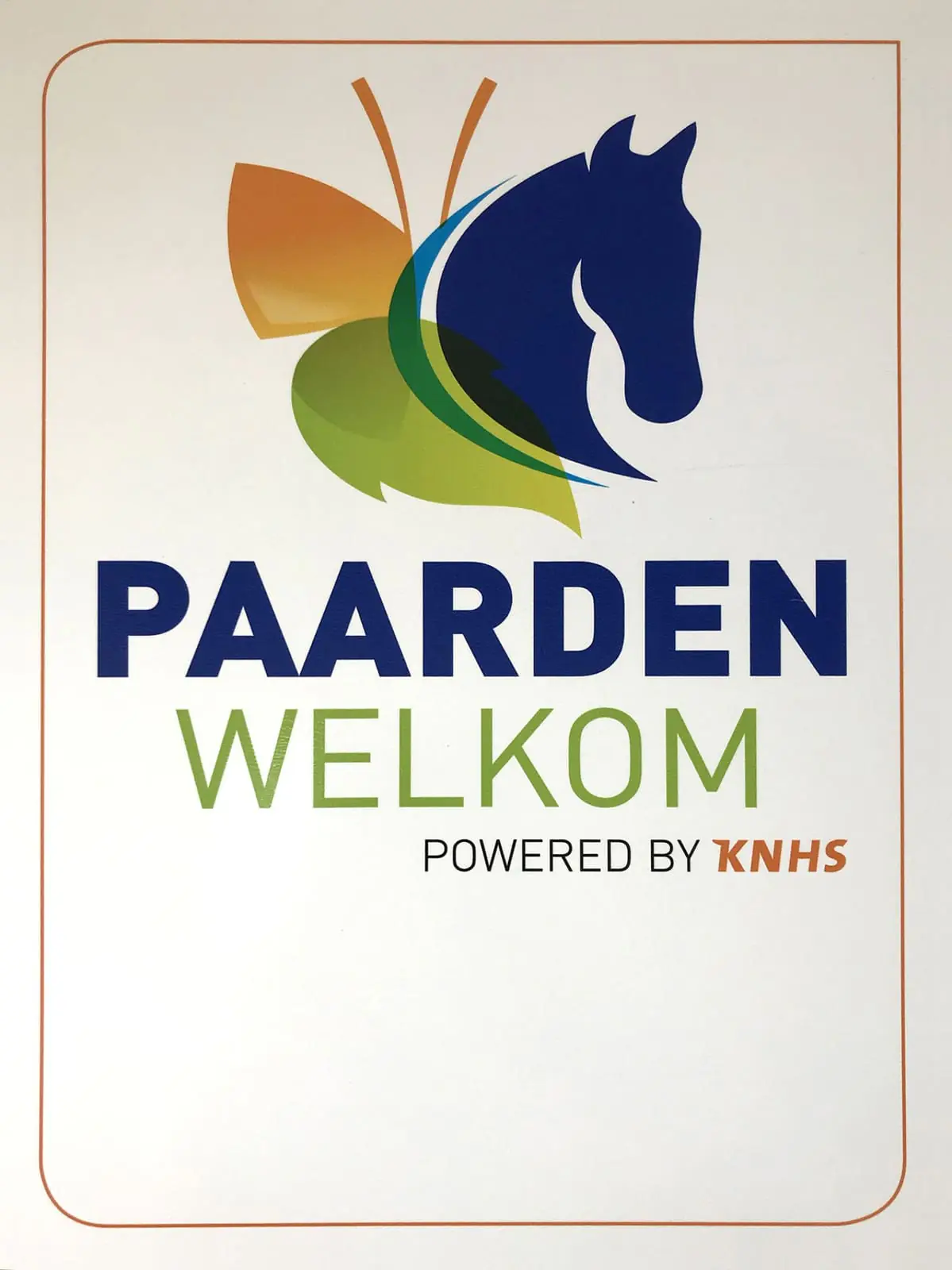 PaardenWelkom-label van de KNHS